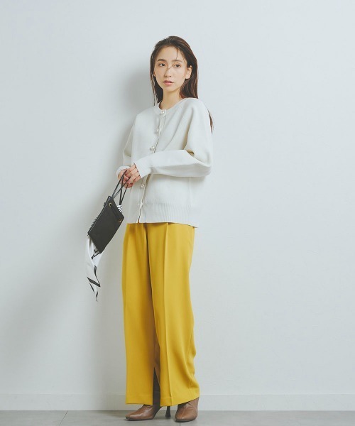 「Droite lautreamont」 ニットカーディガン M ピンク レディース_画像8