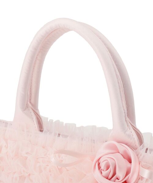 Maison de FLEUR（メゾンドフルール） トートバッグ チュールフリル