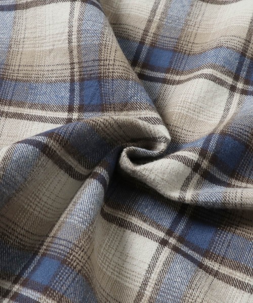 「KRIFF MAYER」 長袖シャツ LARGE ネイビー メンズ_画像7