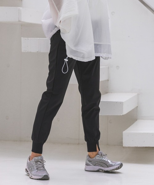 「HEREIAM」 イージーパンツ SMALL ブラック レディース_画像9