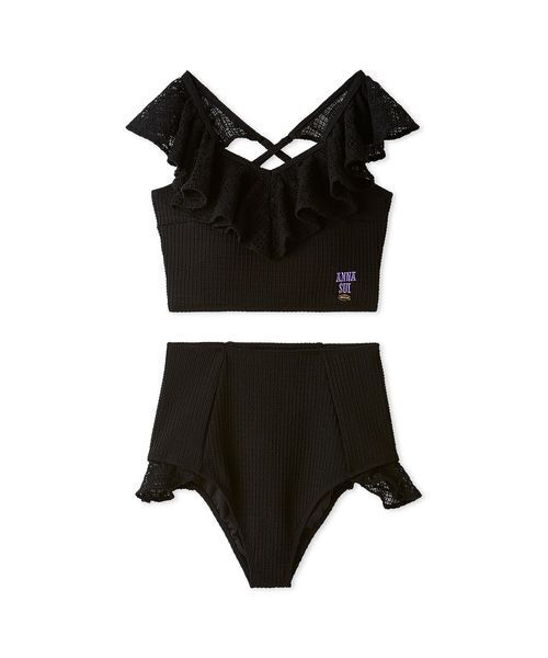 Lily brown スイムウェア　ブラック LILY BROWN（リリーブラウン） 水着 「LILY BROWN×ANNA SUI」スウィ
