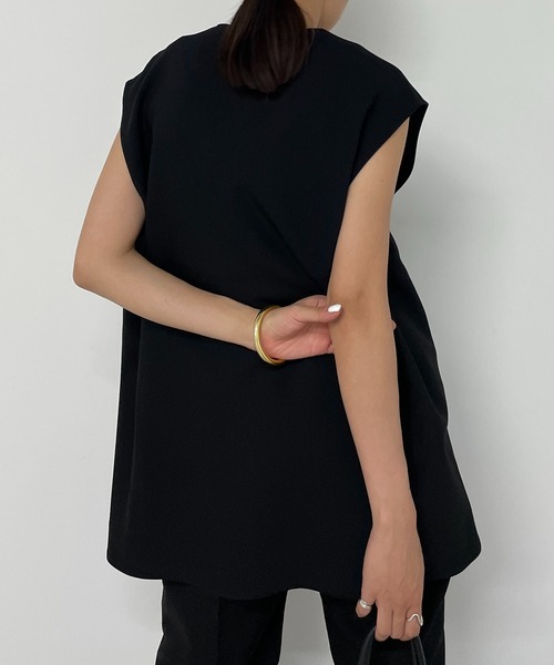 「LOUNGEDRESS」 セットアップ MEDIUM ブラック レディース_画像9