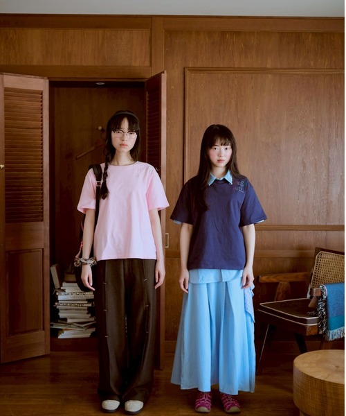 「common gull products.」 半袖Tシャツ LARGE ホワイト レディース_画像2