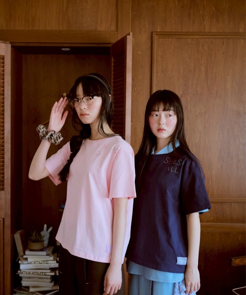 「common gull products.」 半袖Tシャツ LARGE ホワイト レディース_画像5