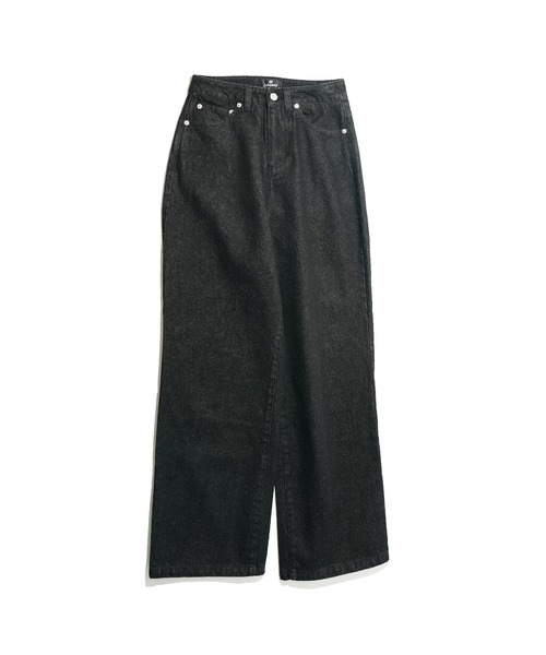 「Subciety」 デニムパンツ SMALL ブラック レディース_画像3