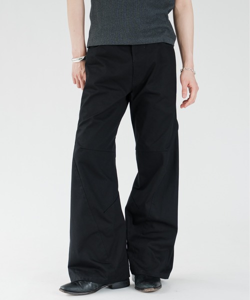 SINSS パンツ Engineer semi flare darts pants / エンジニア