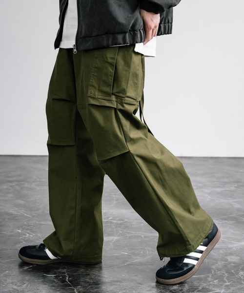 「Audience」 カーゴパンツ S オリーブ メンズ_画像9