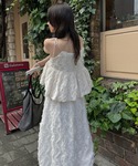 ロング スカート cocoon cut jac...の詳細画像3