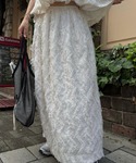 ロング スカート cocoon cut jac...の詳細画像4