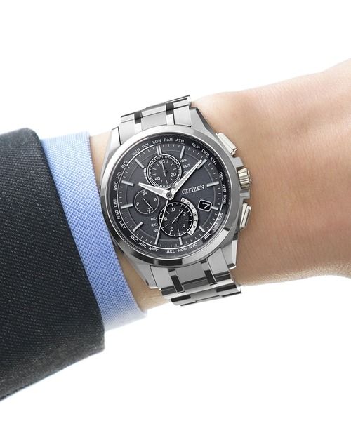 ATTESA（CITIZEN） 腕時計 ATTESA アテッサ ワールドタイム電波時計