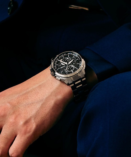 ATTESA（CITIZEN） 腕時計 ATTESA アテッサ ワールドタイム電波時計
