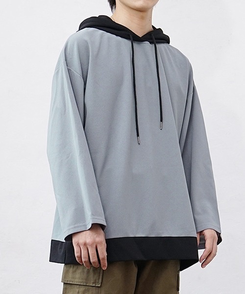 MinoriTY（マイノリティ） パーカー 「MinoriTY」ビッグスリーブバイ