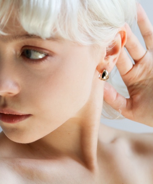 cui-cui（キュイキュイ） ピアス ゴールド 月甲 ピアス | K10YG