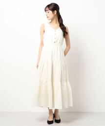 ワンピース Oneway バックリボンティアードワンピース Zozotown Paypayモール店 通販 Paypayモール