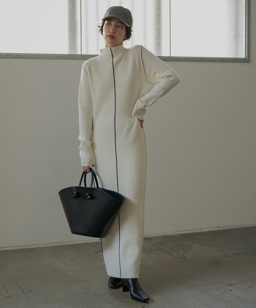 今月限定 ワンピース 通販 Paypayモール センターラインハイネックニットワンピース Zozotown Paypayモール店 人気新番 Vanderschooten Com