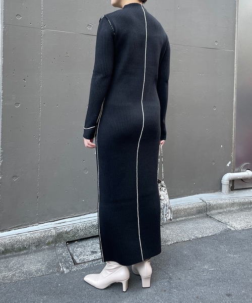 今月限定 ワンピース 通販 Paypayモール センターラインハイネックニットワンピース Zozotown Paypayモール店 人気新番 Vanderschooten Com