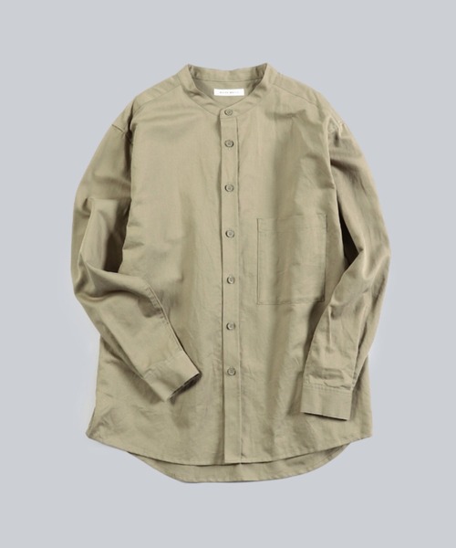 WHITE MAILS（ホワイトメイルズ） シャツ COTTON PAPER SOFT TWILL