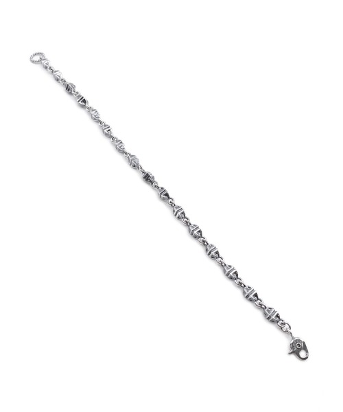 ブレスレット machen マヘン トライアングルデザインシルバーブレスレット メンズ レディースの画像