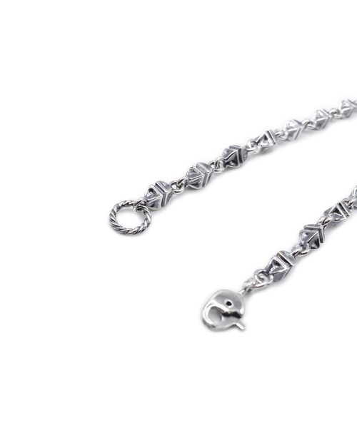 ブレスレット machen マヘン トライアングルデザインシルバーブレスレット メンズ レディースの画像