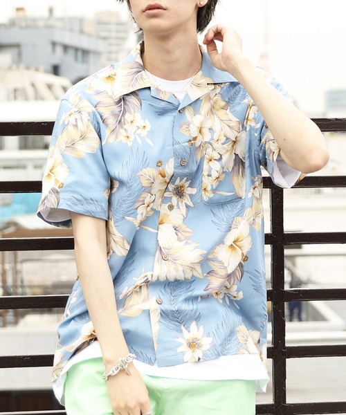 8 シャツ 半袖 総柄アロハシャツ メンズ レディース : ZOZOTOWN Yahoo