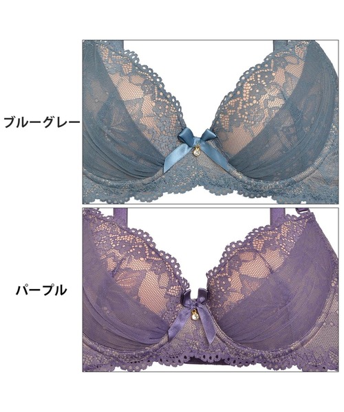 ブラジャー ショーツセット 再入荷!「神盛りブラ」「6カラー展開