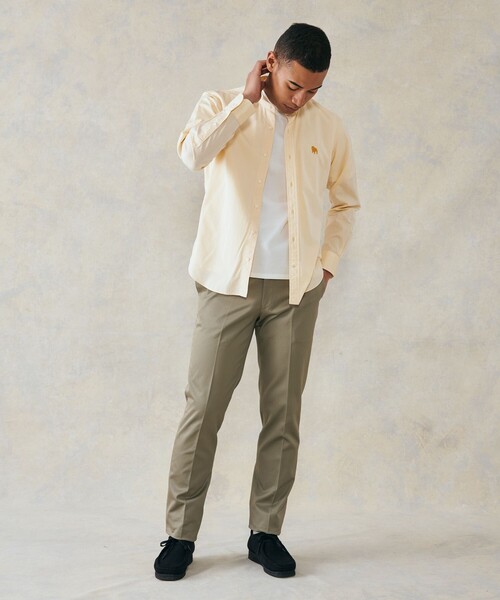 J.PRESS シャツ 「WEB限定」ピンオックスバンドカラーバックブル