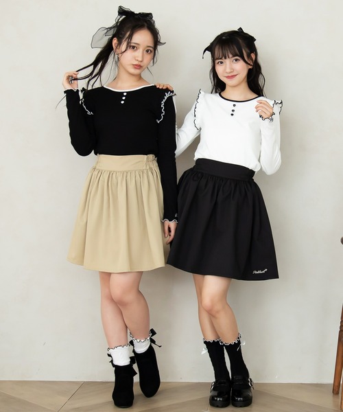 PINKHUNT（ピンクハント） スカート バックレースアップ スカート