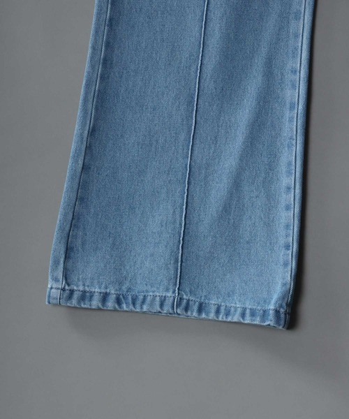 SITRY（シトリー） ジーンズ pin tuck denim flared pants/ピンタック