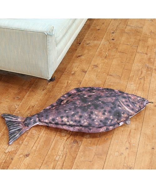 DULTON クッション クッションカバー FISHES HALIBUT 105 /魚