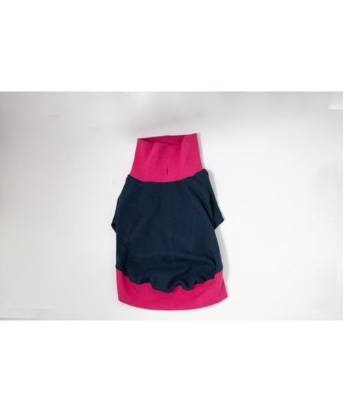 犬 服 「.cinq」.cinqバイカラースウェット（イエロー・グレー）(MA)の画像