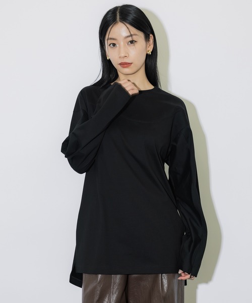UNITED TOKYO アームボリュームカットソー UNITED TOKYO tシャツ アームボリュームカットソー レディース