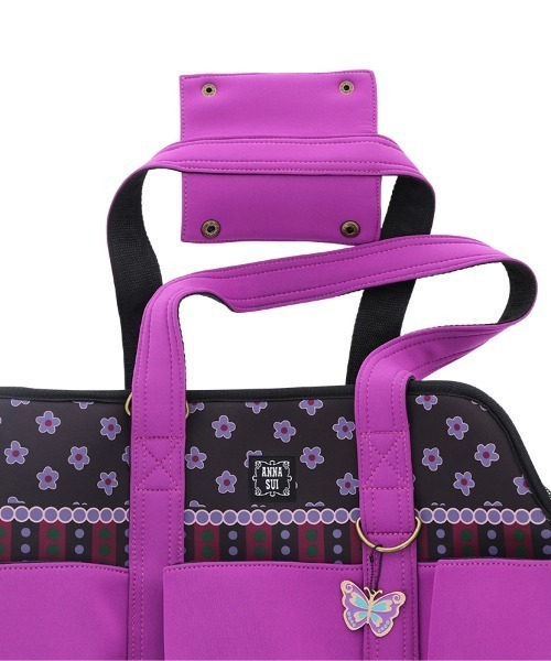 ANNA SUI キャリーバック ANNA SUI ペットキャリー SUI/ネオプレーンキャリートート