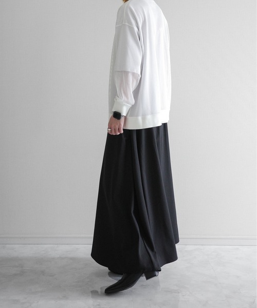 CLANE MESH PULLOVER SHIRT メッシュプルオーバーシャツ KUUUPY tシャツ Long Sleeve Mesh Pullover- ロングスリーブ
