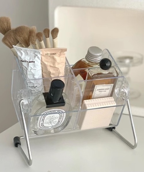 収納 回転式アクリルコスメディスプレイケース : ZOZOTOWN Yahoo!店