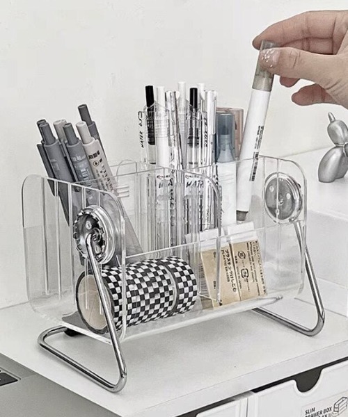 収納 回転式アクリルコスメディスプレイケース : ZOZOTOWN Yahoo!店