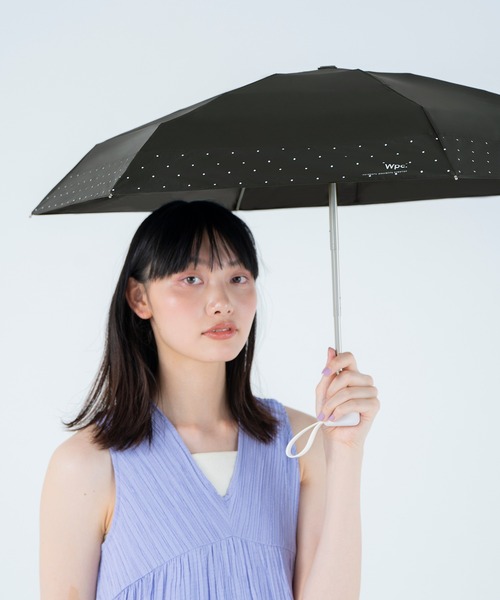 Wpc. 折りたたみ傘 「公式限定アイテム」遮光切り継ぎタイニー