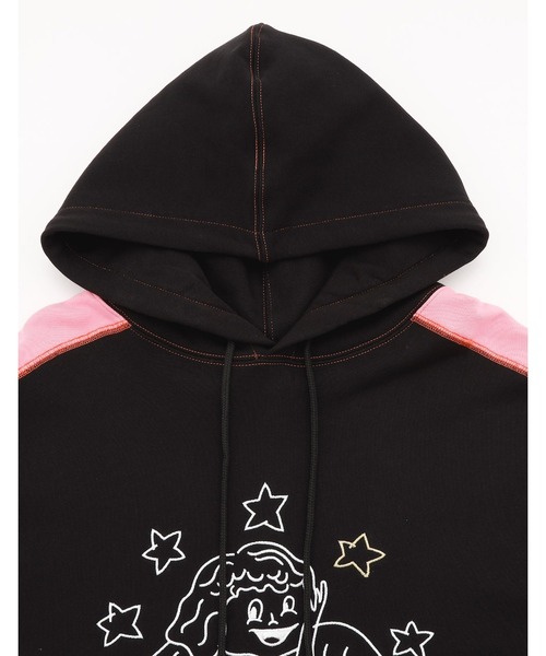 パーカー レディース Little sunny bite” angel stitch hoodie｜zozo｜07