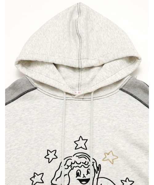 パーカー レディース Little sunny bite” angel stitch hoodie｜zozo｜22