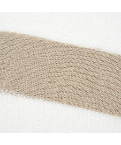 ニット セーター KIRSH SEE THROUGH BLOCK LONG SLEEVE KNIT キルシー シースルー ボーダーニット レディース ニット セーター KIRSH SEE THROUGH BLOCK LONG SLEEVE KNIT