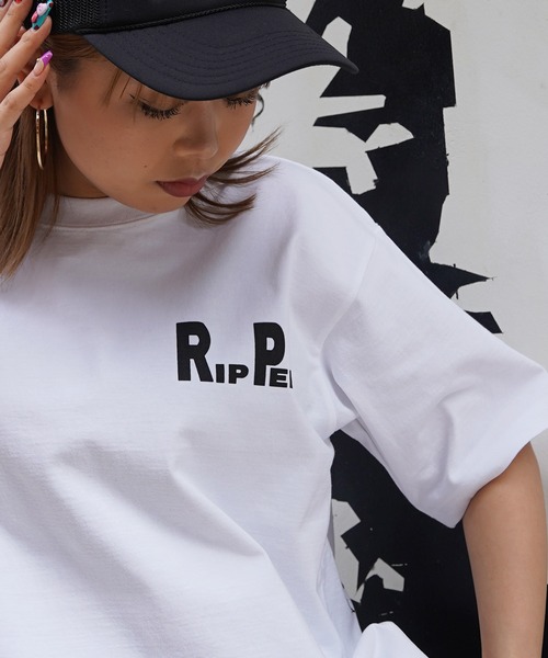 RIPPER tシャツ 「RIPPER」シンプル プリントTシャツ / 8oz スーパー 