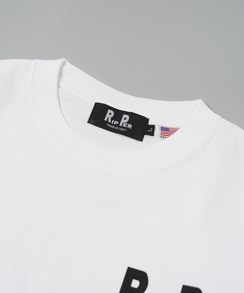 RIPPER tシャツ 「RIPPER」シンプル プリントTシャツ / 8oz スーパー 