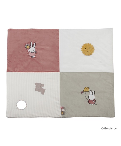 Miffy ラグ ラグマット miffy ミッフィー プレイマット キッズ 