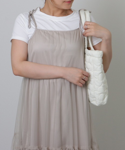 Lace Ladies トートバッグ ボタニカル刺繍 フラワー ステッチ