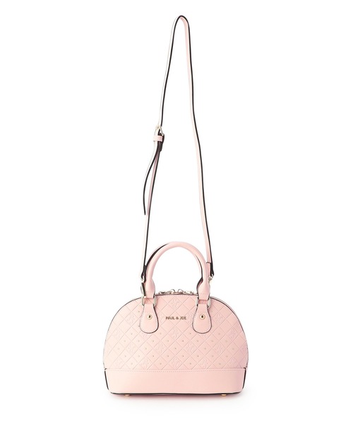 PAUL & JOE 2WAYハンドバッグ PJA-B1077 エンボス PAUL & JOE ACCESSOIRES ハンドバッグ ＆ (ポール＆ジョー