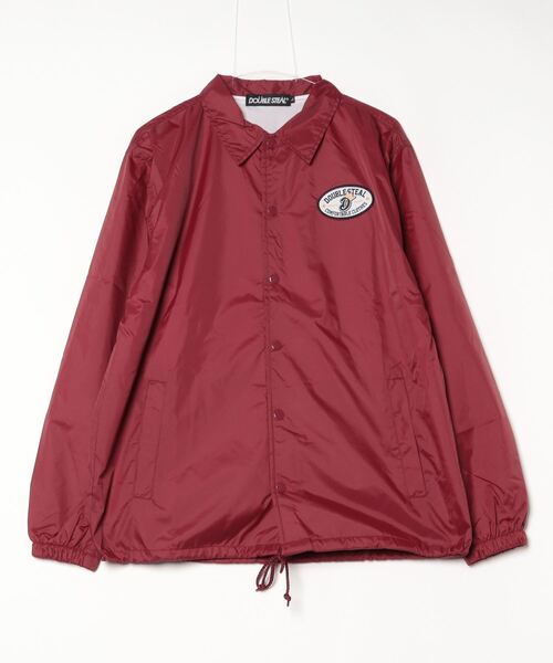美品★COACH・レザー切替 マルチワッペン付 中綿ジャケット(XS) 美品☆COACH・レザー切替 マルチワッペン付 中綿ジャケット(XS)