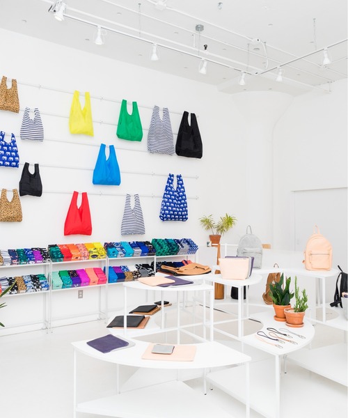 BAGGU（バグゥ） エコバッグ STANDARD BAGGU 551.TOKYO MAP コバルト