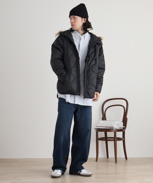 FOXEY BOUTIQUE ファー付きジャケット 　キルティング　ダウンコート FOXEY - FOXEY ファーショートダウンコート 新品同様 42サイズの