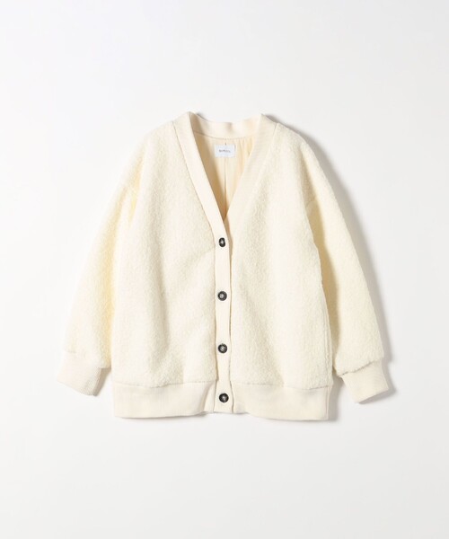 SHIPS for women / シップスウィメン SHIPS any: ナッピング ボア Vネック カーディガン ジャケット SHIPS｜SHIPS any: ナッピング ボア Vネック カーディガン