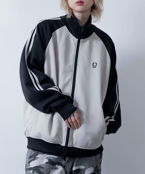 Starting Over ジャージ raglan sleeves embroidery side line