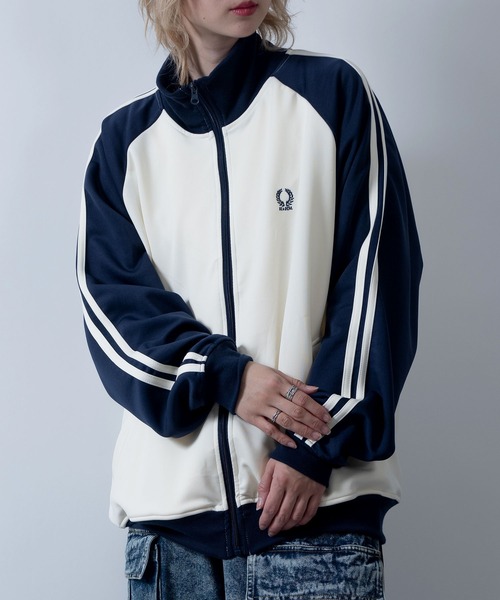 Starting Over ジャージ raglan sleeves embroidery side line